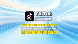 2026年最佳TikTok获客工具推荐精准营销与自动化方案