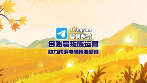 Telegram营销系统：多账号矩阵运营，助力跨境电商精准获客