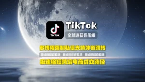 TikTok精聊软件：多线程强制私信支持外链跳转，极速缩短跨境电商成交路径