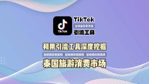 干货分享：如何利用TikTok引流工具，深度挖掘泰国旅游消费市场？